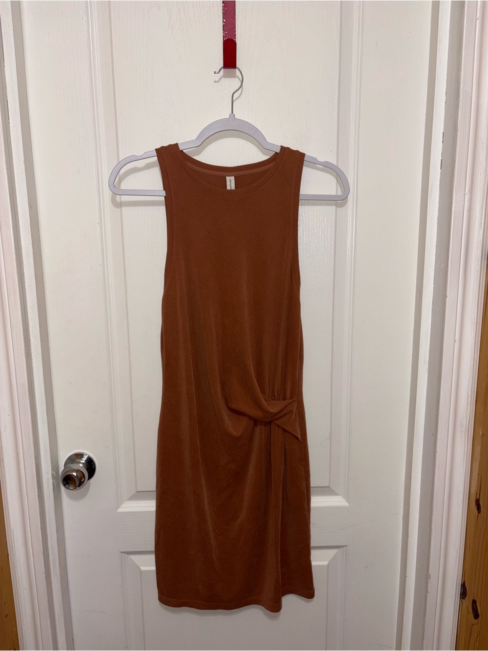 Gentle Fawn • Rust Side Knot Dress